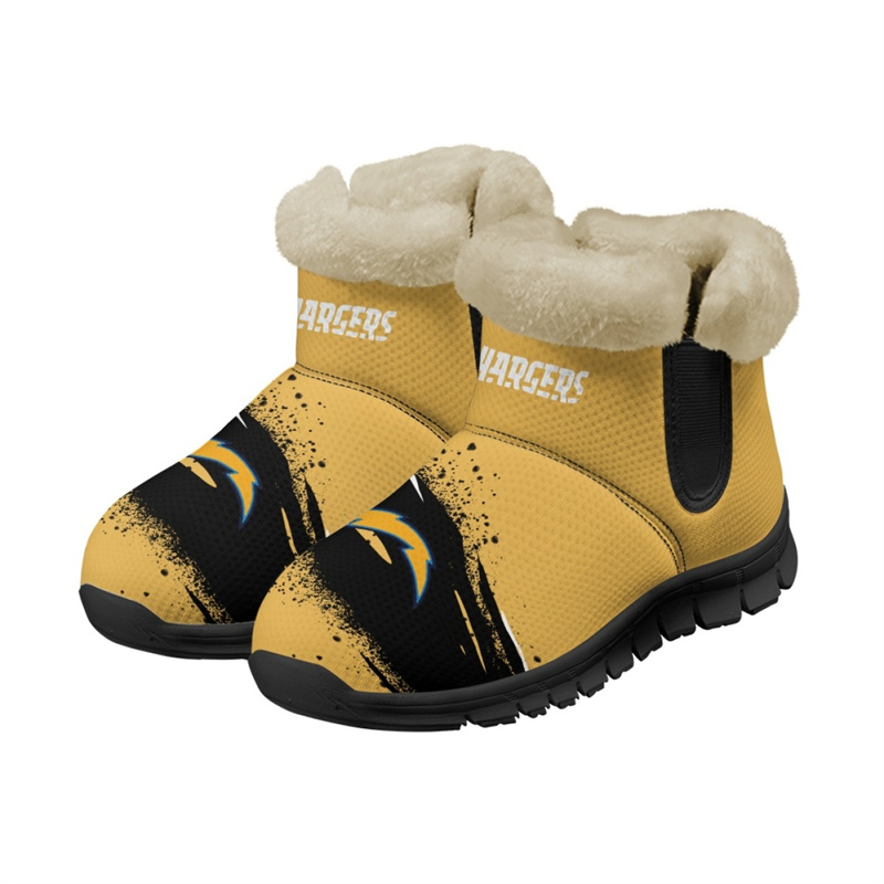 Women's Los Angeles Chargers 2024 Snow Boots/Shoes 002(Pls check description for details)